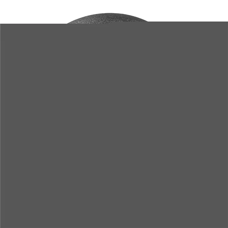 AB46-20 Pcs Black 70Mm Dia Round Plastic Cable Hole Covers For Computer Desk