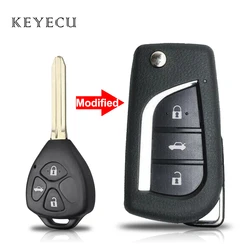 Muslimed Flip Remote Car Key 3 pulsanti 433MHz con Chip G / 4 d67 per Toyota Avensis Yaris 89071 0 f060 890710 f060