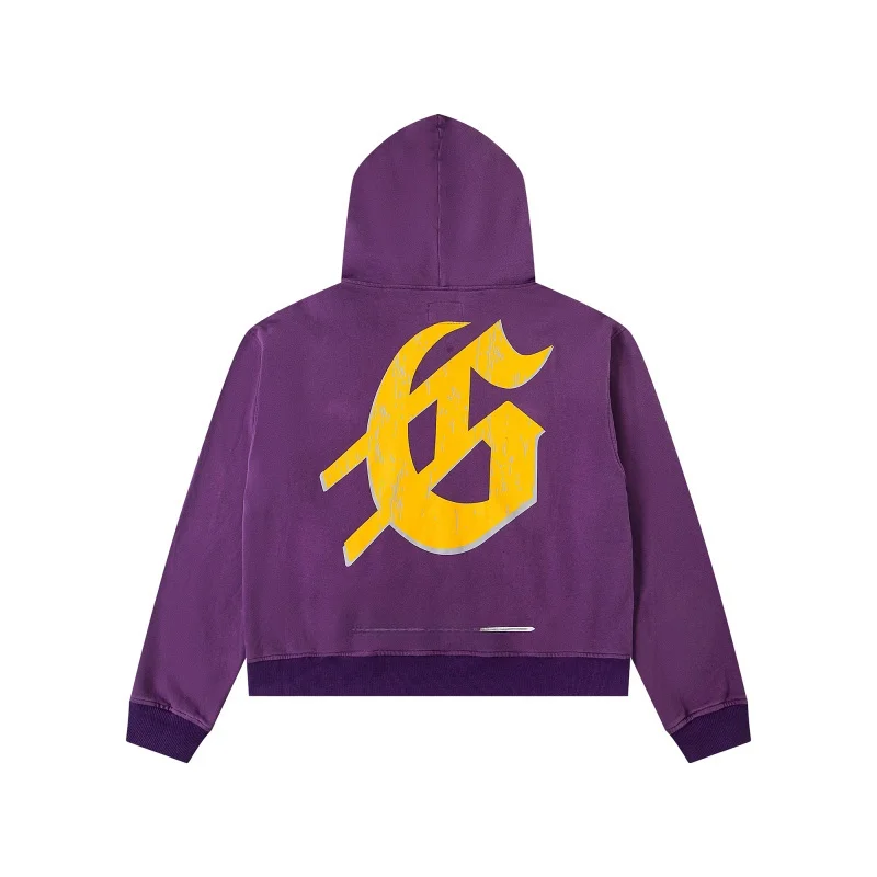 Godspeed الأمريكية شارع العليا خمر Waed الحرية تمثال فضفاض الثقيلة المفتوحة سترة هوديي Jaet عارضة القطن طويل Sve