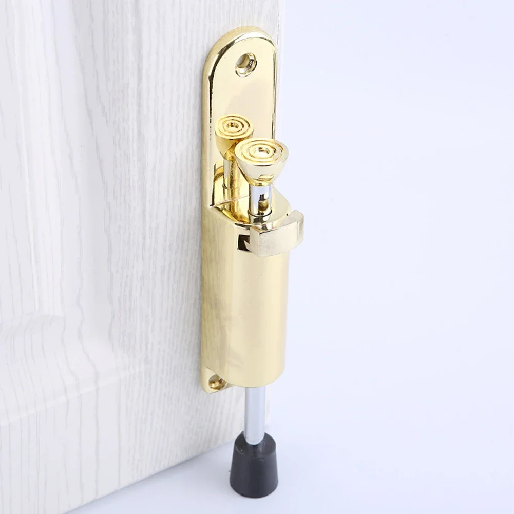 

160 Mm Stainless Steel Windproof Door Stopper Foot Step On Fixed Catch Latch Holder With Screw Toilet Room Furniture Hardware