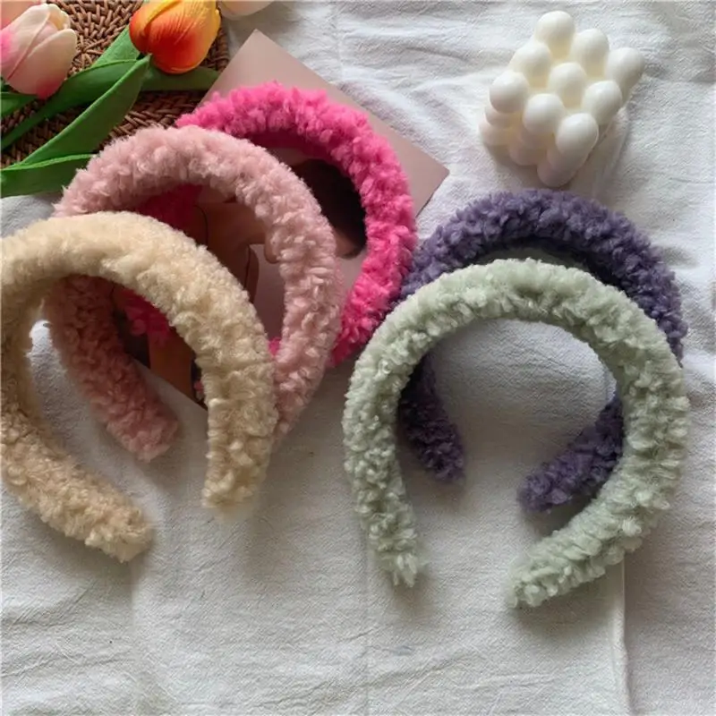 1/3/5PCS Practical Basic Hair Accessories Adds A Touch Of Warmth And Elegance Fashionable Wide-brimmed Headband Accessories