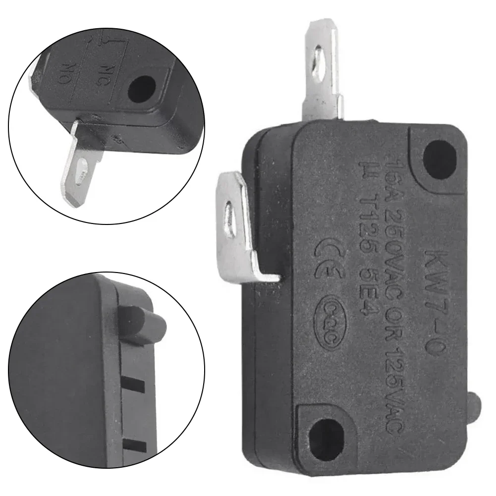 1Pcs KW7-0 16A Small Switch Air Fryer Microwave Oven Switch 3*2*2cm Small Micro-Switch Air Fryer Microwave Oven Micro- Switch