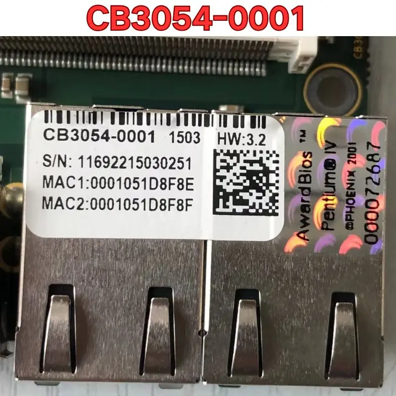 Second-hand disassembled machine CB3054-0001 industrial computer motherboard function test is normal 2026