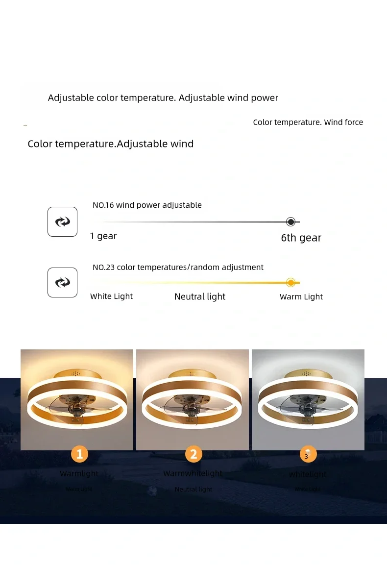 Imagem -05 - Moderno Ventilador de Teto Luz com Controle Remoto Velocidade do Vento Ajustável Led Dimming Crystal Decor Home Dining Room Lâmpada 110v 220v