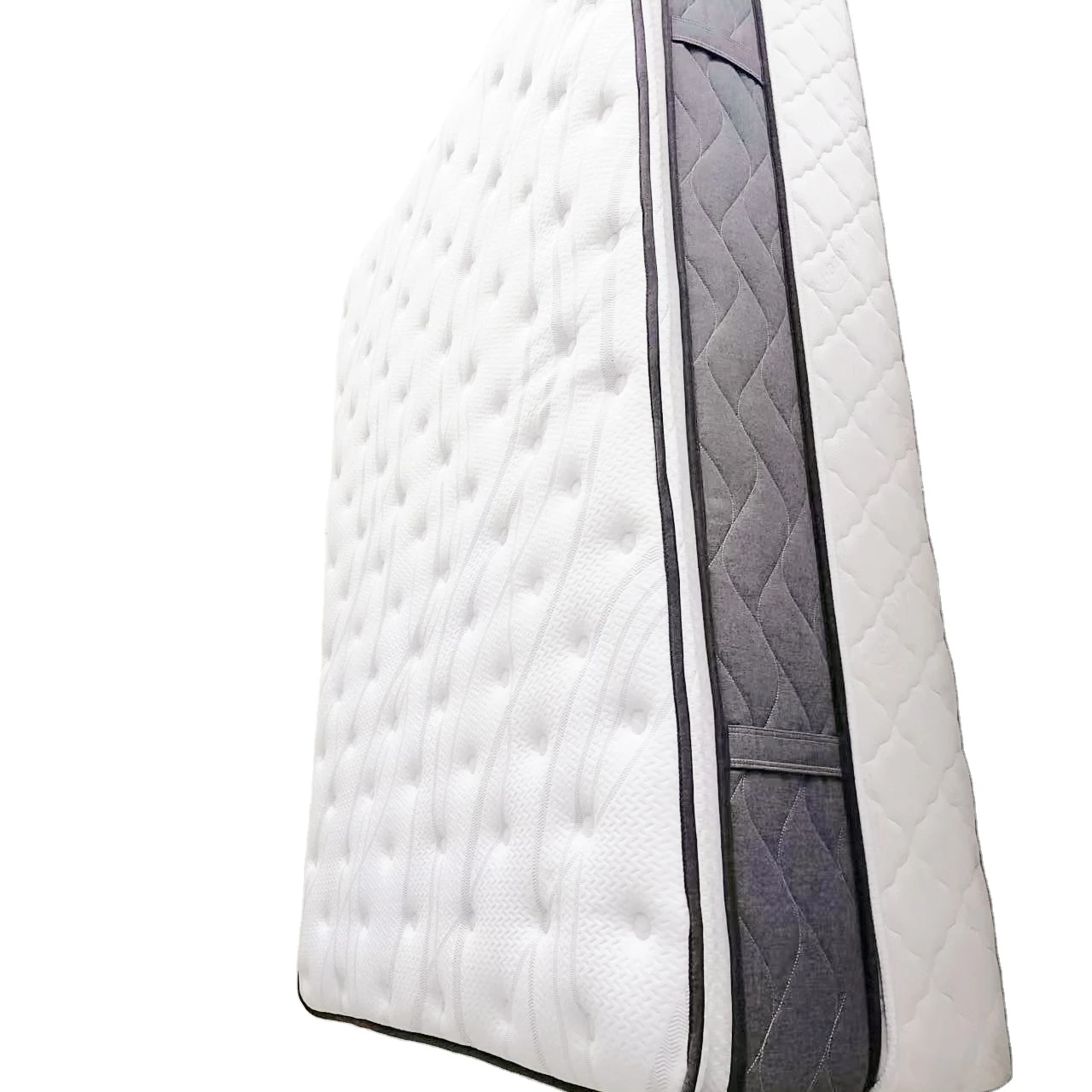 10 Inch Vacuum Roll up Packing Wholesale Bed Mattress Queen King Size Memory Foam Pocket Spring Double Bed Mattress in a Box