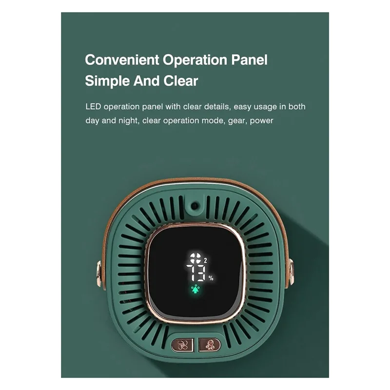 

Настольный очиститель воздуха H13, фильтр отрицательной очистки, 2000 мАч, портативный автомобильный освежитель для дома (зеленый), простая установка