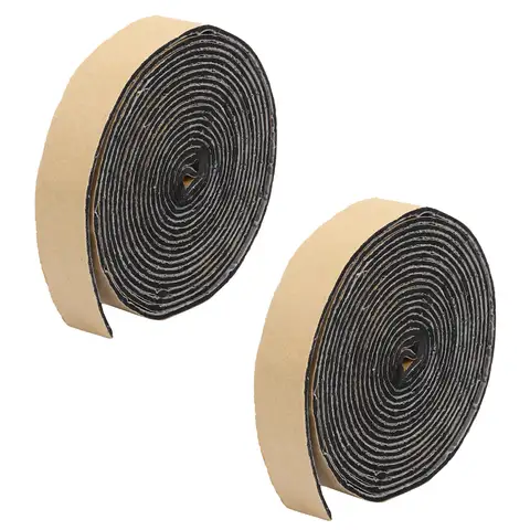 2Pcs Premium Butyl Sealant Tape Waterproof Chemical Resistant Temperature Stable Sound Deadening Seal for Car Rv Window Weld