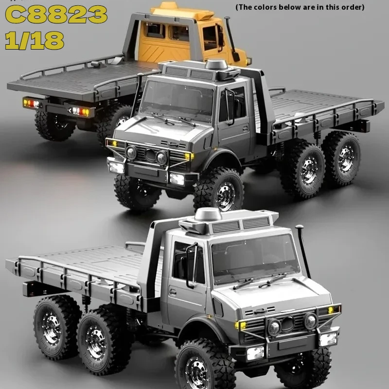 

JJJRC Новый C8823 RC внедорожник с дистанционным управлением 1:18 Unimok шестиколесный привод полное число альпинистский автомобиль внедорожник игрушка в подарок