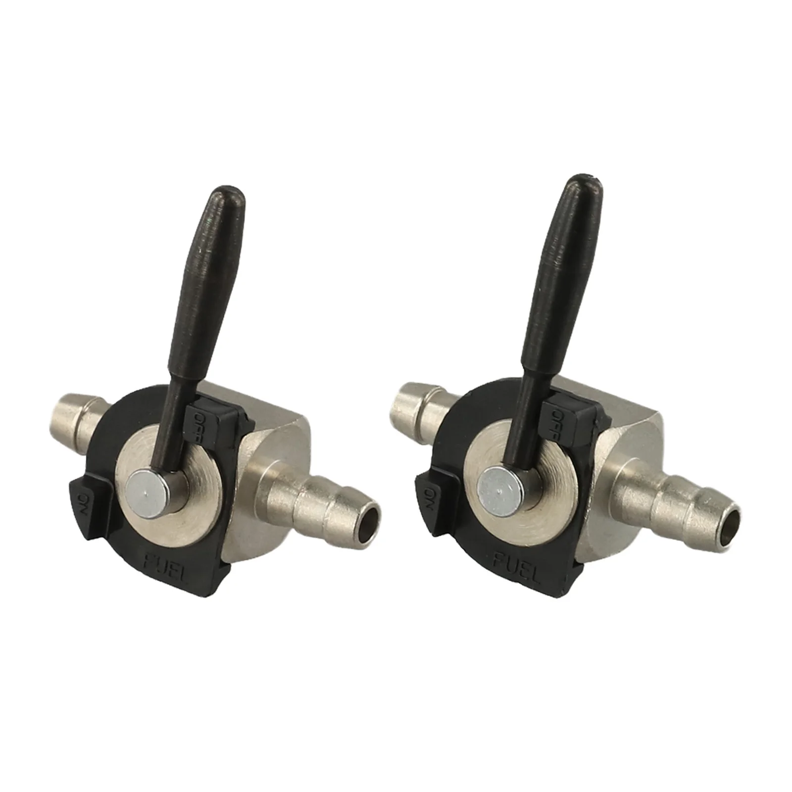 /2pcs /1/4 /Inch Steel In-line Fuel Gas Shut-Off Valve For Kart Mower Fits 48568 07-403 Replacement Parts