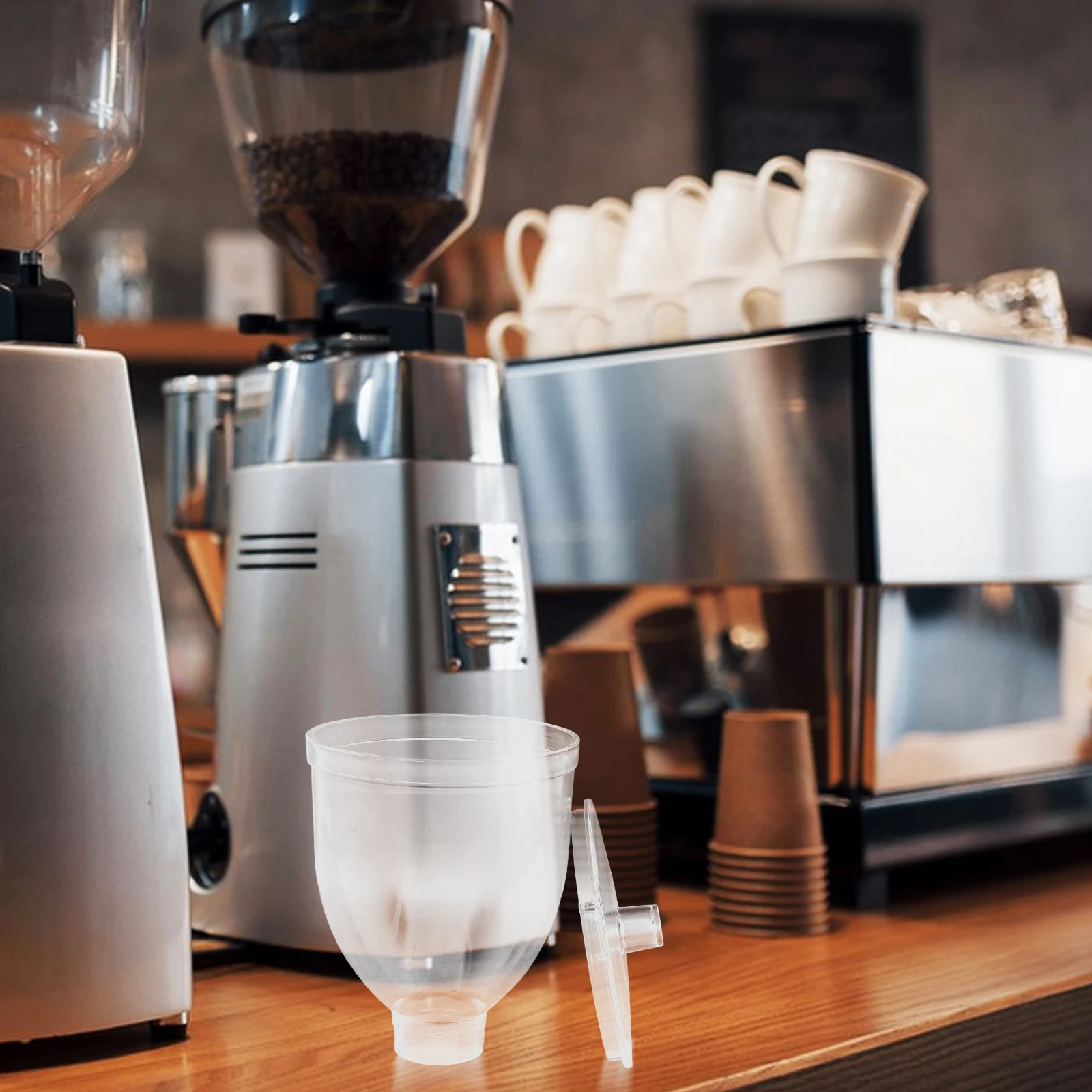 

Grinder Replacement Bin Anti-Jumping Design Plastic Container Compact Transparent Warehouse For Grinding Machines