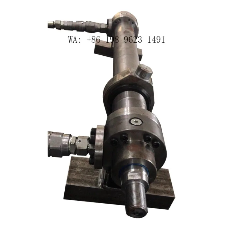 63 45-650 Middle Ear Shaft Hydraulic Cylinder With Buffer Sensor 1MPa Industrial Oil Cylinder 1 Year Warranty