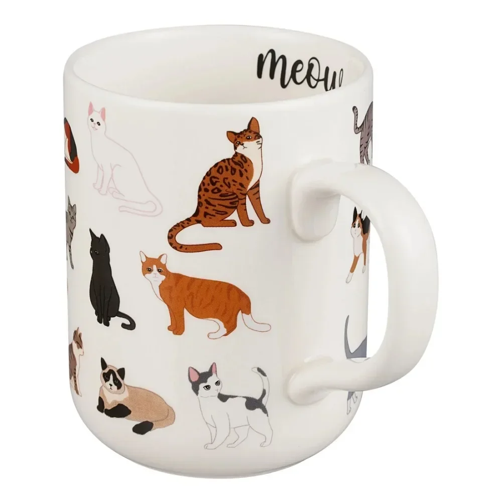 Tasse pour chat en grès de 16,06 oz