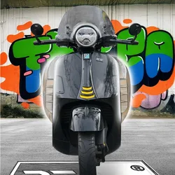 Motorcycles fairing kit For vespa GTS 300 GTV fin deco front cowl Airflow Series Aerodynamic Kits Motorcycle accessories scooter