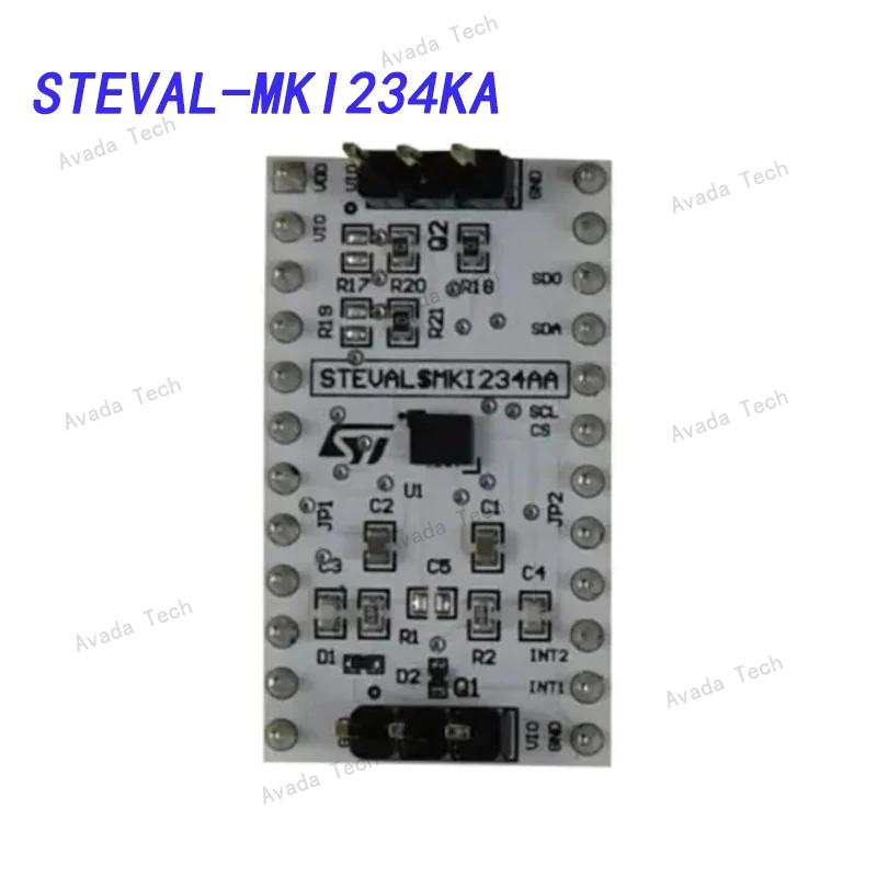 Avada Tech STEVAL-MKI234KA Accelerometer and gyroscope UI and bone conduction kit QVAR based on LSM6DSV16BX