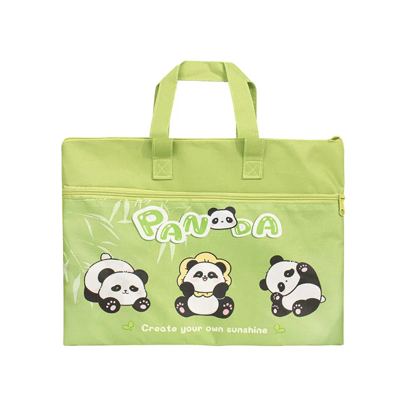 حقيبة يد كابيبارا حقيبة تعليمية سعة كبيرة أكسفورد كارتون أطفال وثيقة حقيبة كتف القهوة كابيبارا حقيبة مدرسية