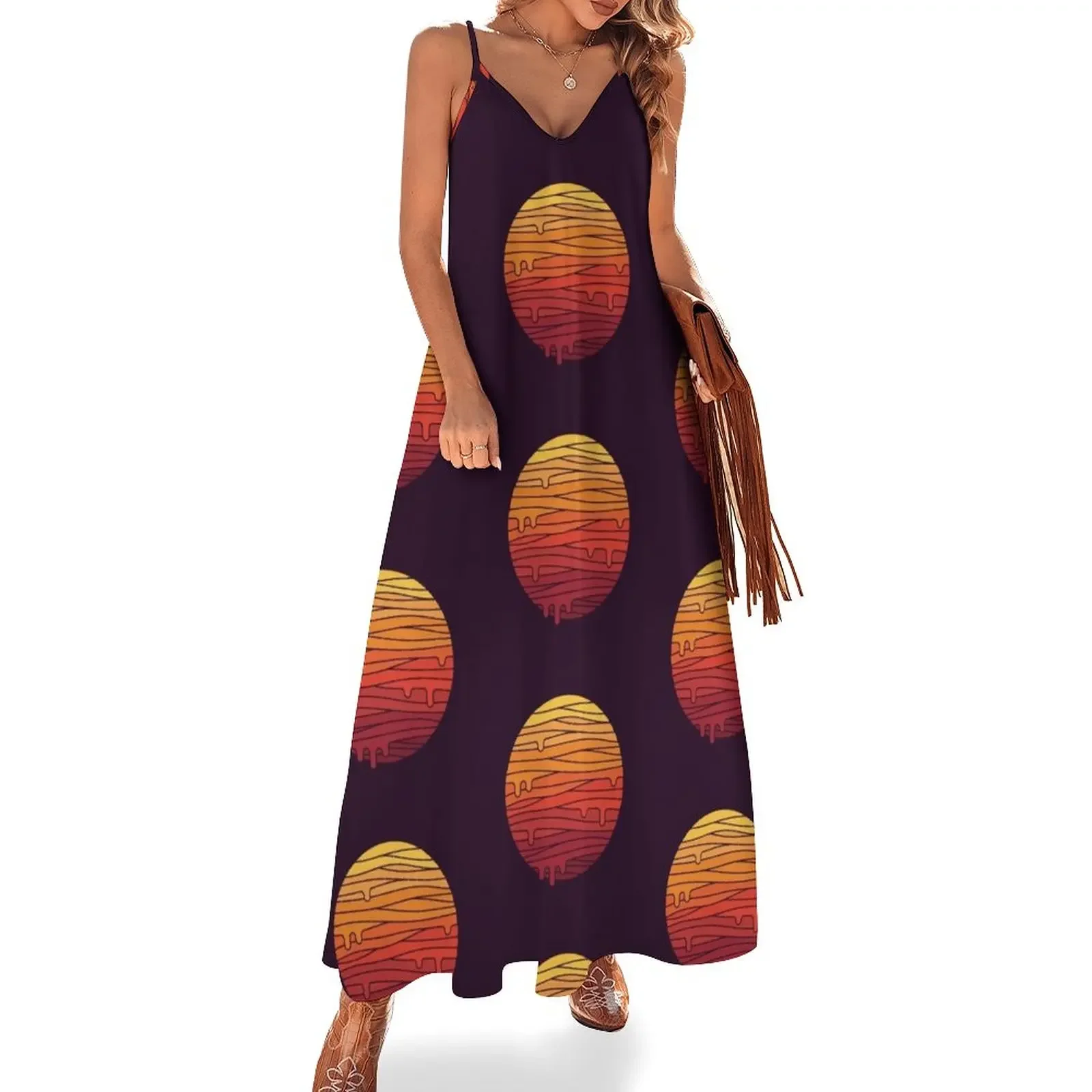 

Heat Wave Sleeveless Dress summer dresses long dresses for women womans clothing summer dress womens 2025