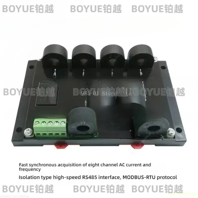 8-Channel AC Current Frequency Acquisition Module, RS485 Sensor Transmitter Support MODBUS-RTU