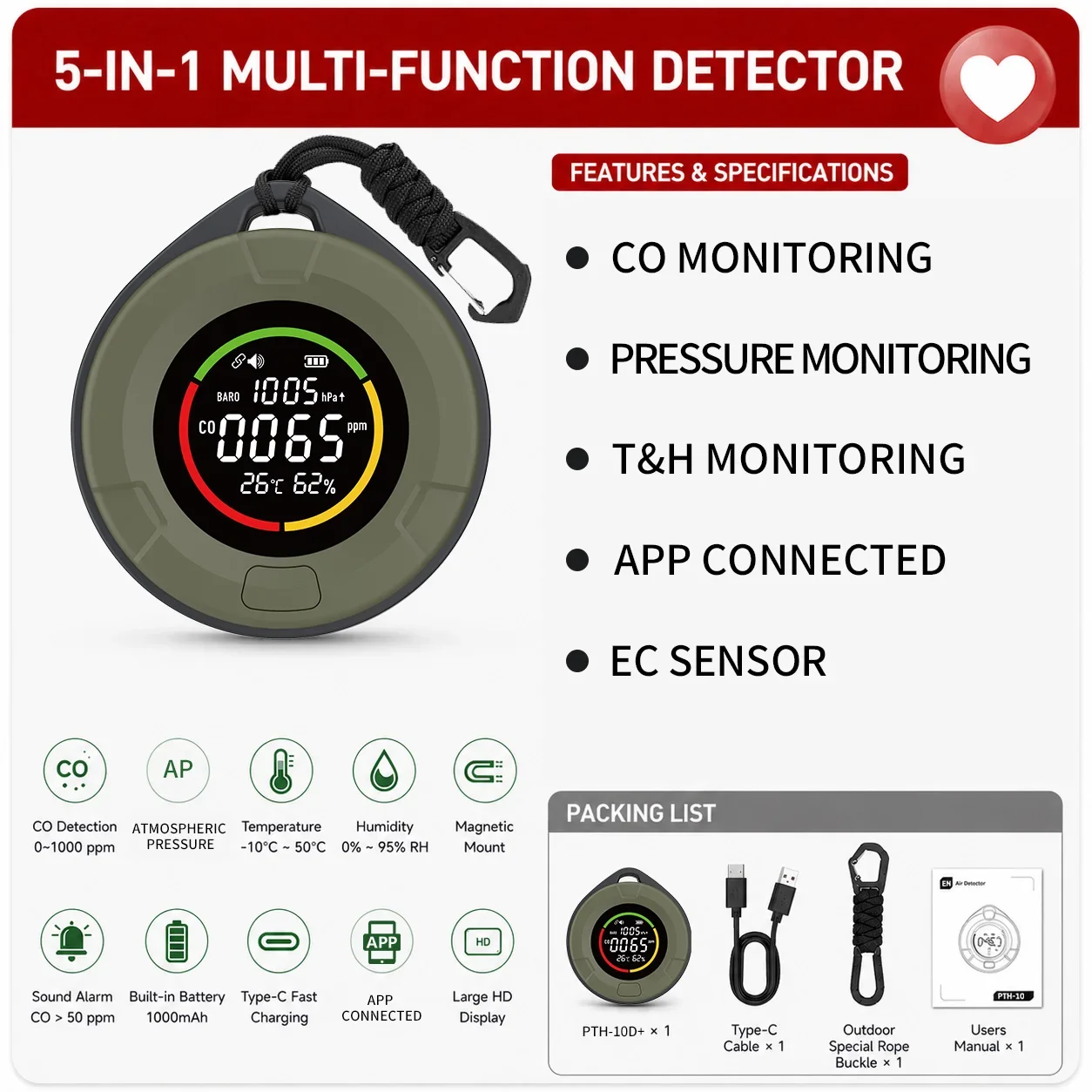 fabisense-detecteur-de-co-intelligent-alerte-meteo-en-fonction-de-l'altitude-application-bluetooth-donnees-enregistrees-moniteur-de-qualite-de-l'air-portable-pour-le-camping-la-maison-et-la-voiture