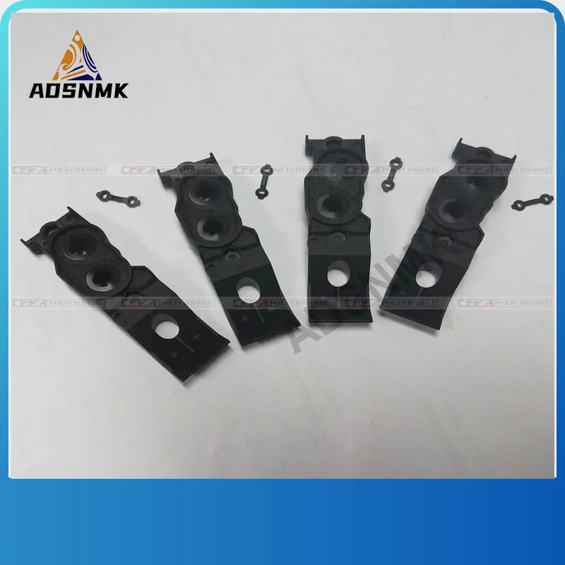 4pcs Printer Cap Mainfold Adapter Head Cover for Epson DX4 Roland CJ540 FJ540 FJ640 FJ740 RS540 RS640 Versacamm VP300 VP540