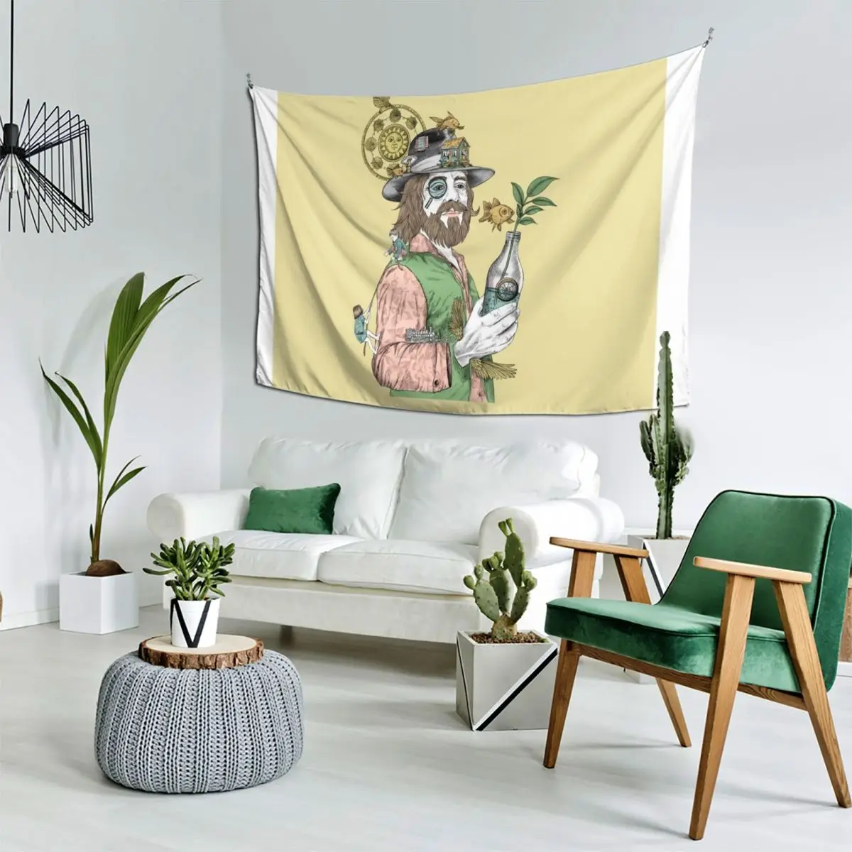 

Melquiades - One Hundred Years of Solitude Tapestry Wall Decoration Home Decor Accessories Tapestry