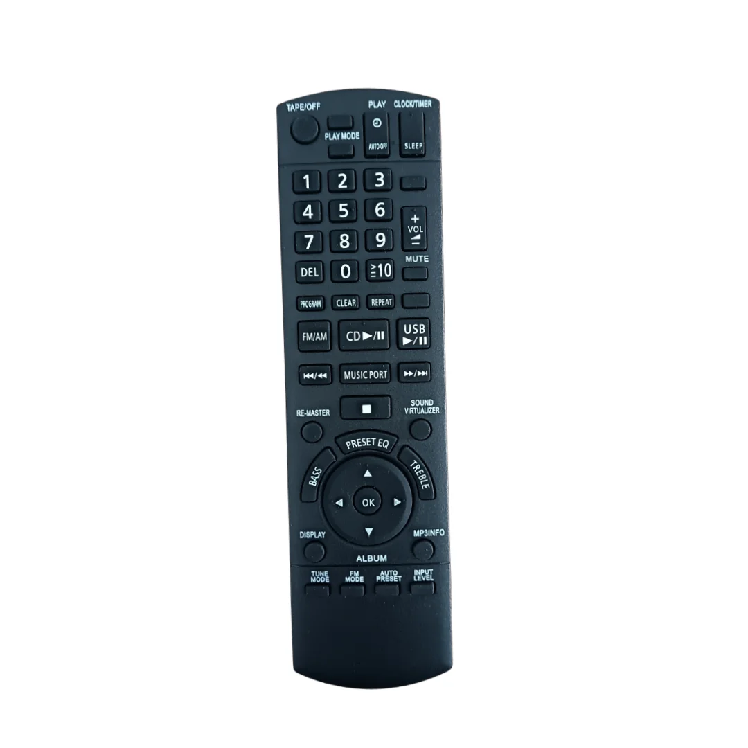 Control remoto N2QAYA000008 compatible con el sistema estéreo de CD Panasonic SA-AK780 SC-AK580 SC-AK780 SC-AK980 RX-D55 RXD55