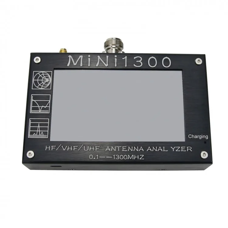 

4,3 "0,1-1300 МГц Mini1300 HF/VHF/UHF антенна анализатор с TFT LCD сенсорным экраном