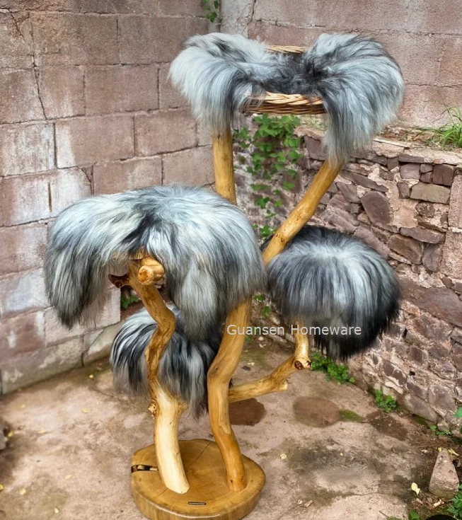 

Guansen Biodegradable Large Multi Level Cat Tree Activity Cat Tower Furniture Sisal Scratching Pet Cat Tree