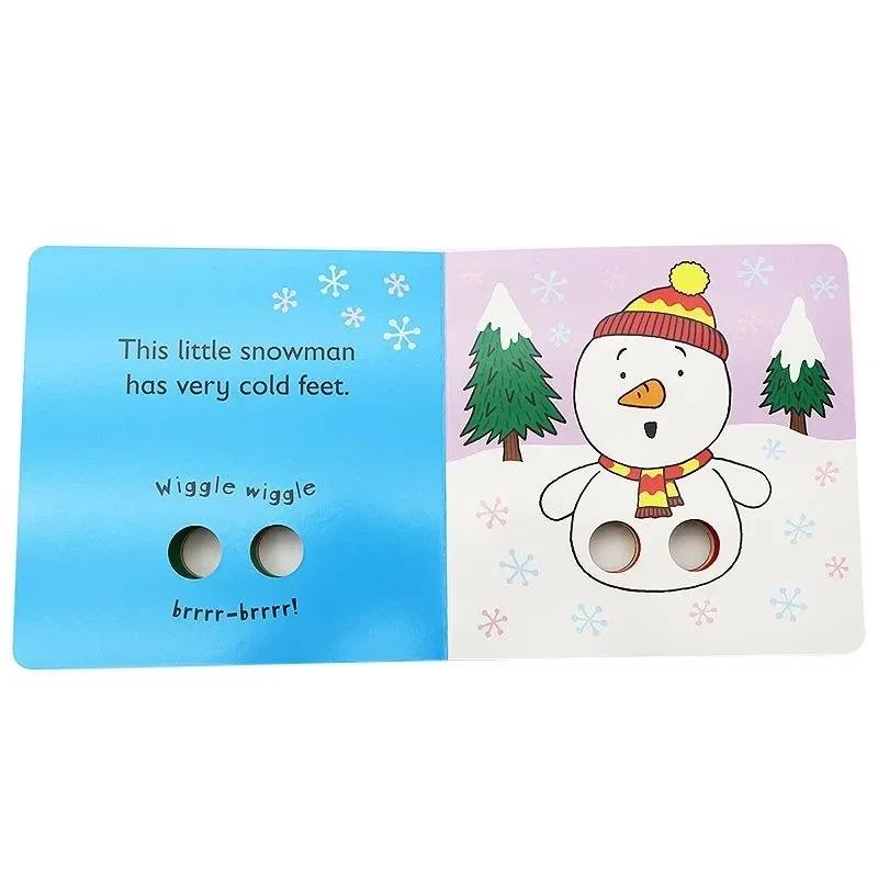 Merry Little Christmas Genuine Christmas Cave Game Book Christmas Themed Picture Book English Original Book