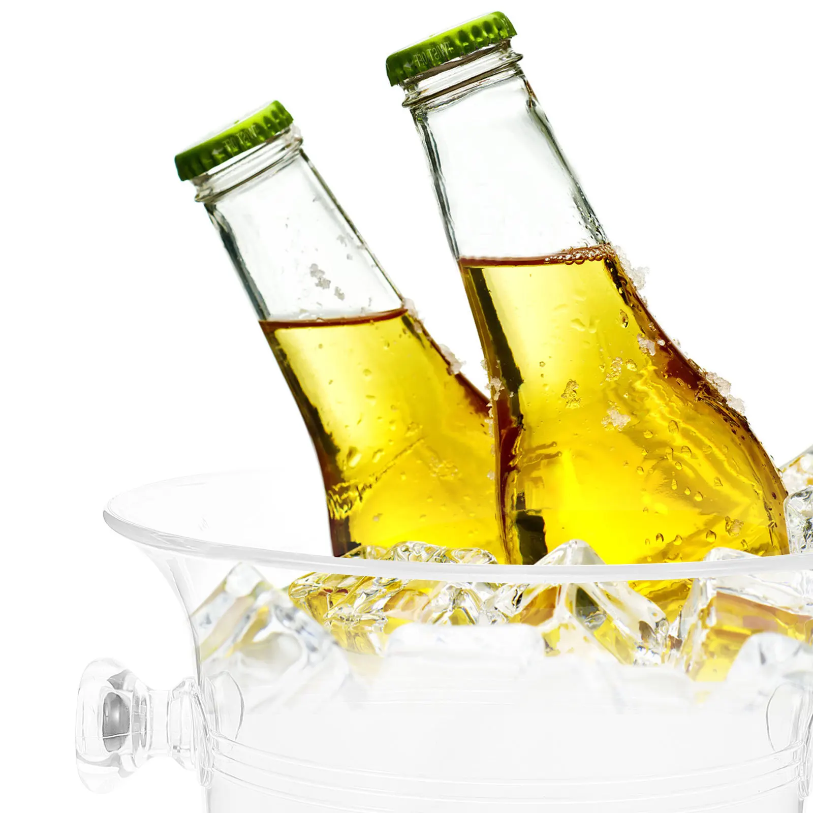 

Acrylic Ice Bucket Large Transparent Container For Wine Beer Cool Drinks Bar Party Ktv Household Plastic Beverage Tub