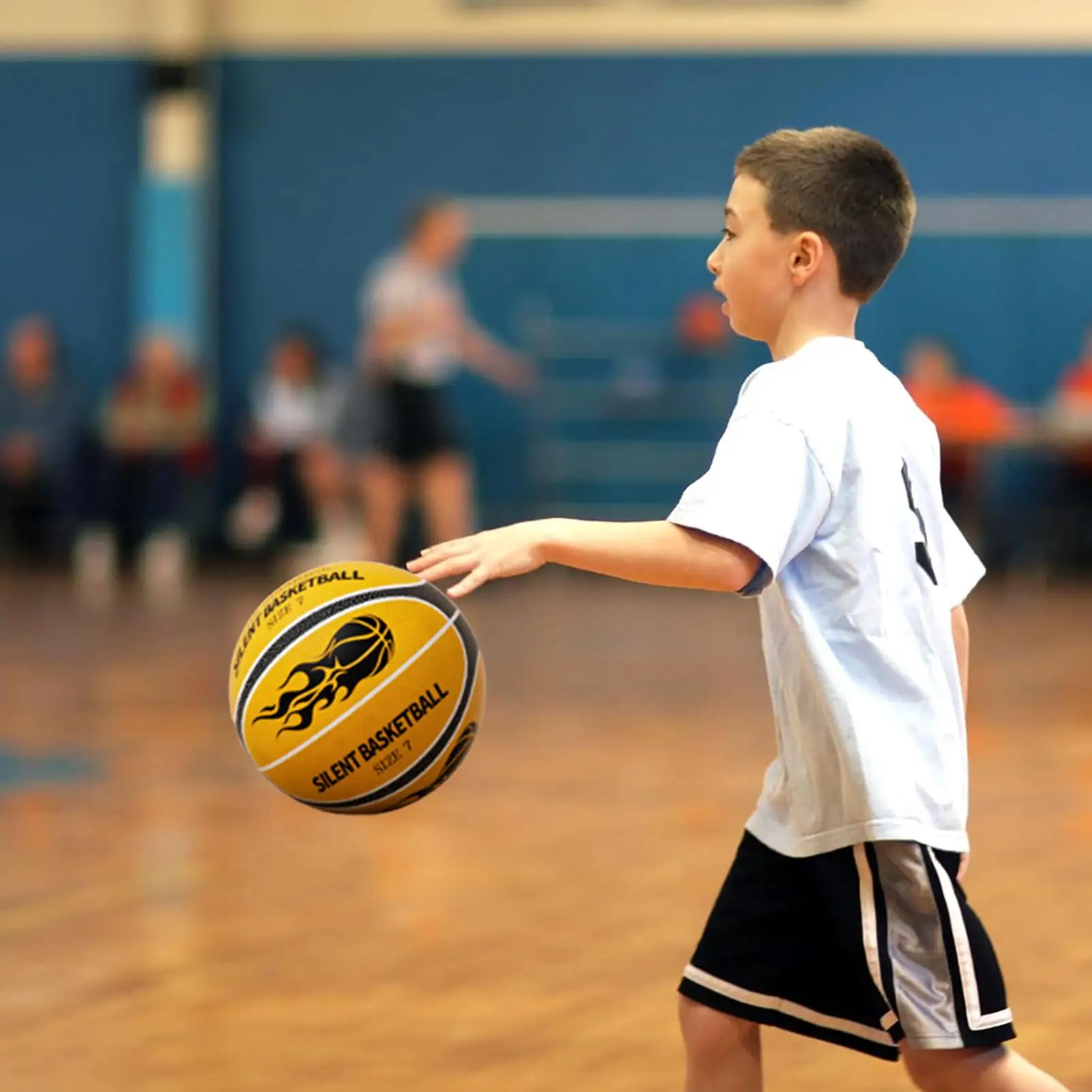 كرة سلة هادئة للمراوغة في الأماكن المغلقة، كرة تدريب على المراوغة بدون صوت، كرة سلة آمنة بدون صوت لعيد الأطفال