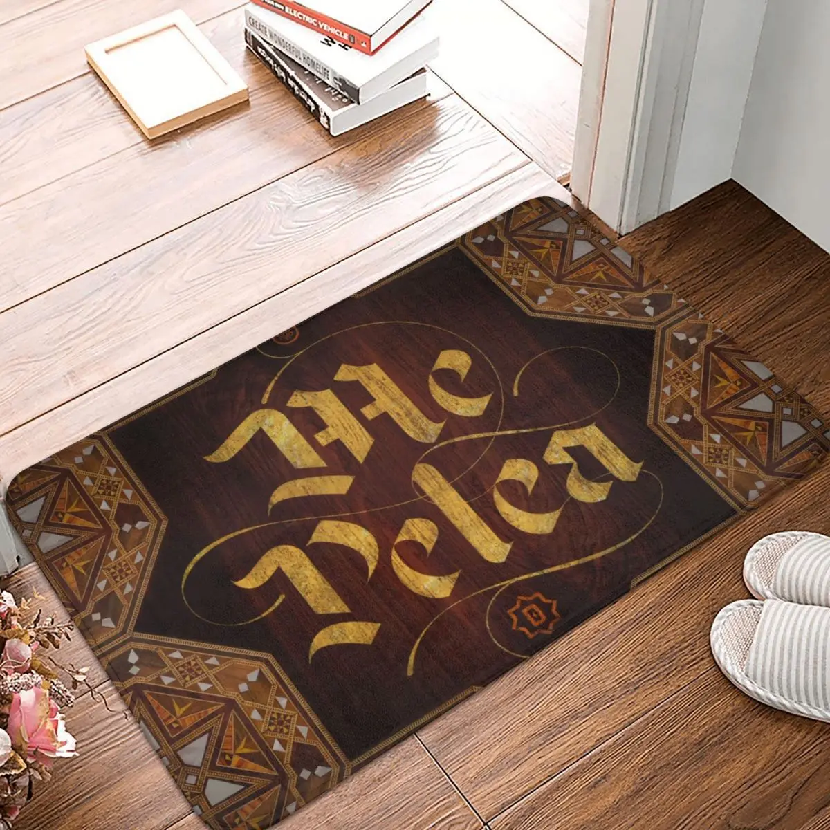 Dellafuente Non-slip Doormat Bath Kitchen Mat Prayer Carpet Home Pattern Decor