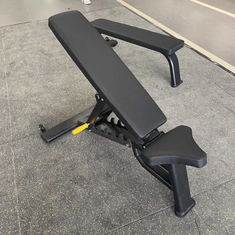 Banco ajustable Equipo de gimnasio Inclinado plano de alta calidad Decline Banco múltiple de levantamiento de pesas FID ajustable