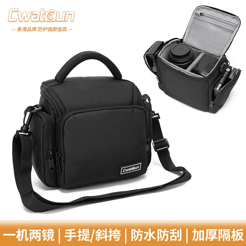 

SLR Camera Bag Case For Canon EOS M50 R50 R100 R10 R8 R7 R6 250D II 850D 3000D 2000D 4000D Nikon Z fc Z50 Z5 Z6 Z7 D5500 D3500