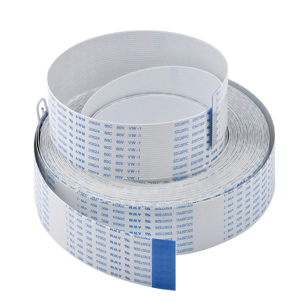 Senyang Board 26Pins FFC Flat Data Cable Pitch 1.00mm Long Date Cable For XP600 DX5 DX7 Printhead Inkjet Machine Spare Parts