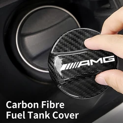 Car Carbon Fibre Fuel Tank Cap Interior Accessories For Mercedes Benz AMG W220 W221 W222 W217 W230 W204 W205 W203 W246 W245 X164