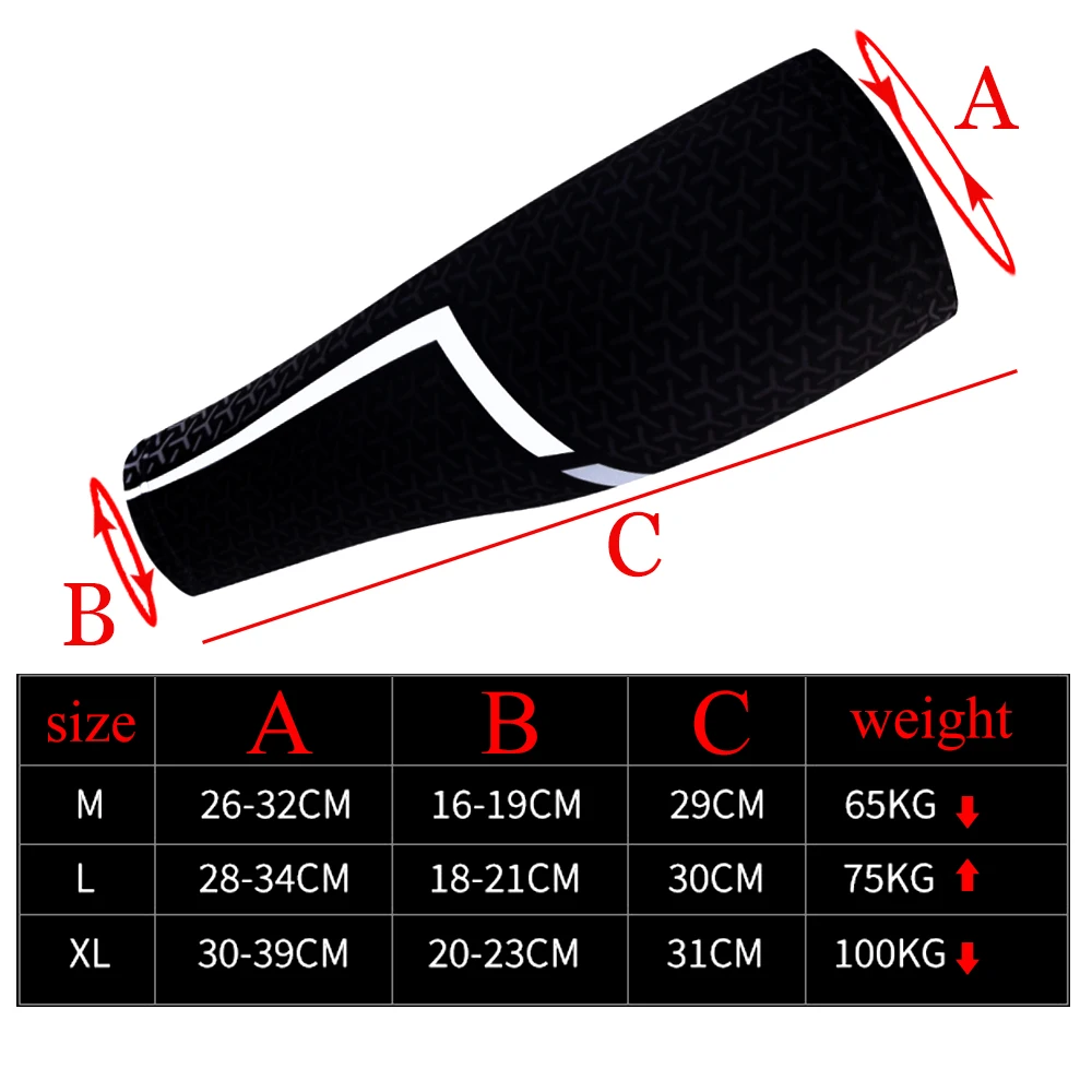 1Pcs Basketball Football Running Compression Sleeve Men Women Cycling Calf Knee Pad Breathable Outdoor Fitness Protector Warmer