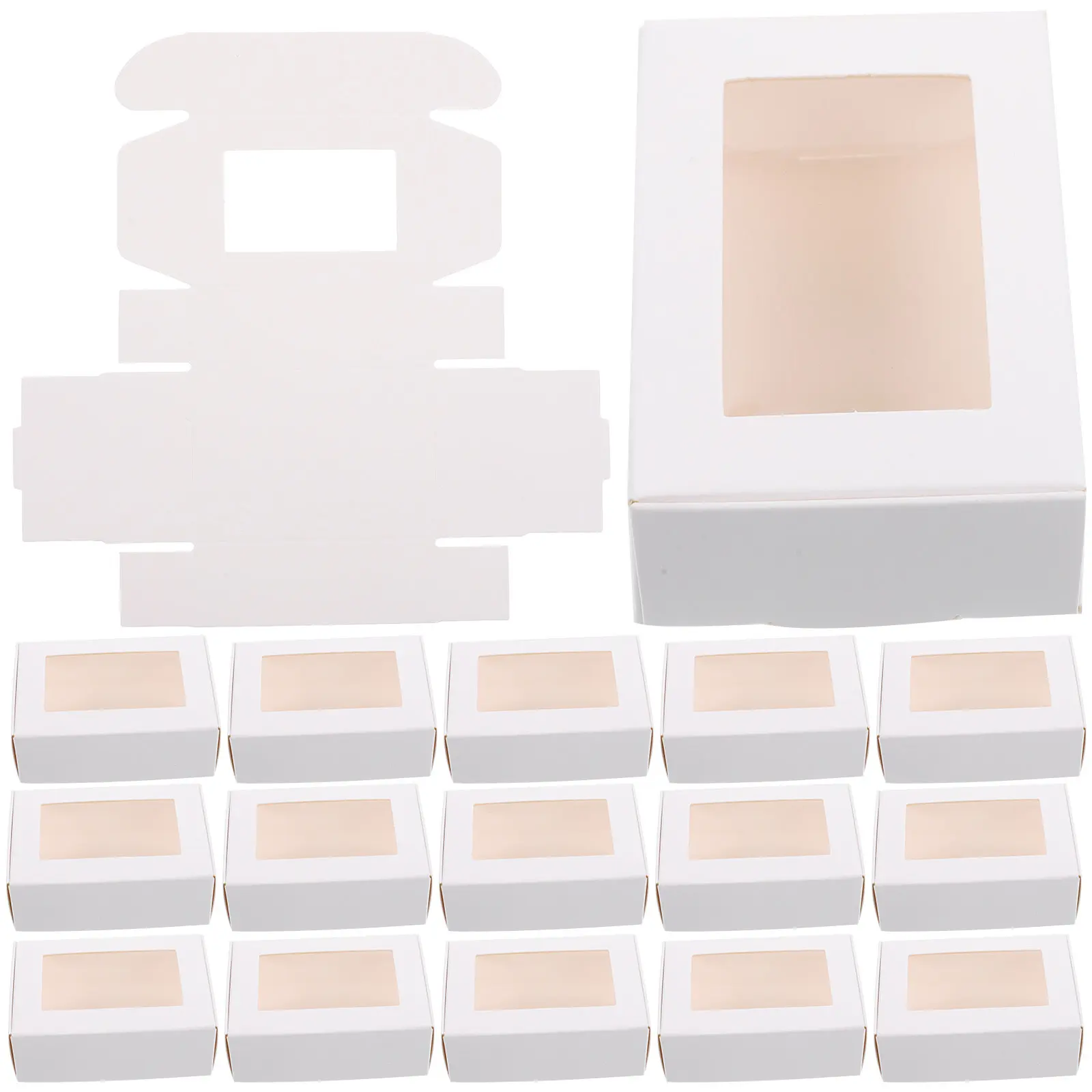 50Pcs Transparent W…