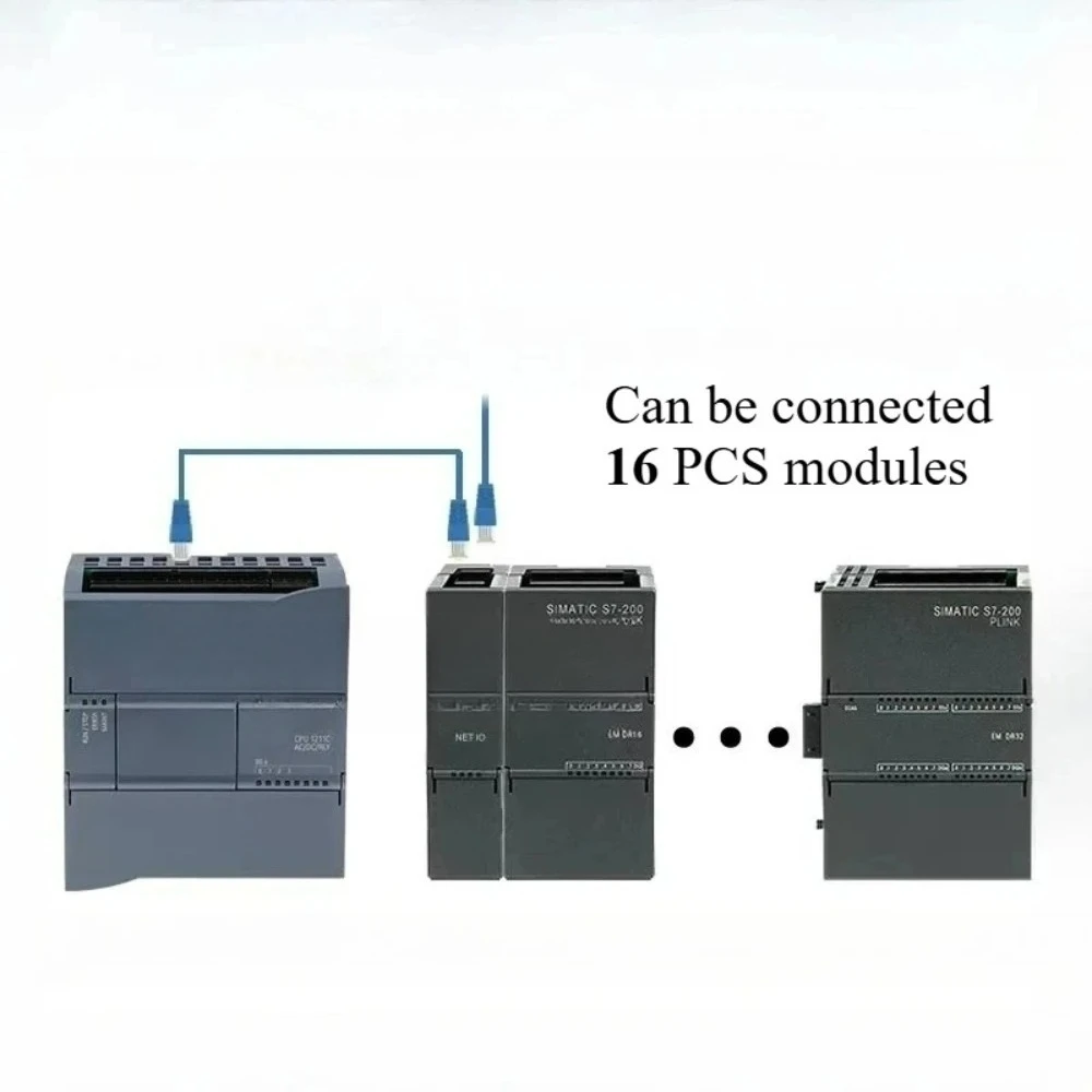 Compatible with Siemens S7-1200 S7-1500 PLC Expansion Module CPU 1214C 1215C PM DE08 DE16 DR08 QR16 QT16 DT16 DR16 DR32 AE04