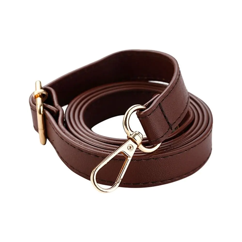 Fashion PU Leather Bag Handle Replacement Bags Strap 130cm Adjustable Shoulder Bag Strap Handbag Belts Bag Parts Accessories