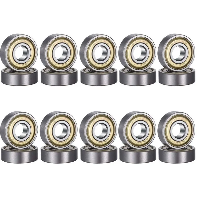 10PCS Ball Bearings Miniature High Carbon Steel Bearing 608zz 623zz 624zz  635zz 626zz 688zz 3D Printer Parts 608zz Bearing