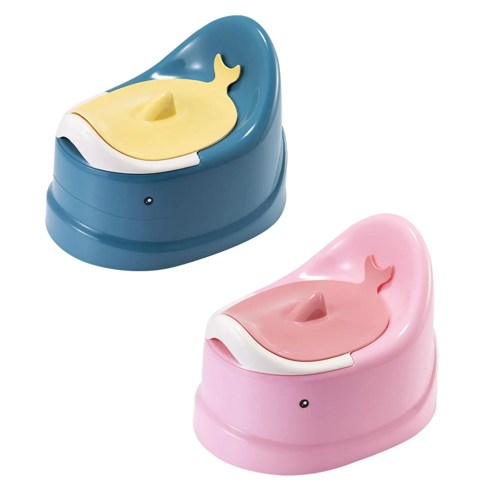 1pc vasino portatile per bambini toilette per bambini trainer formazione toilette per viaggi stabile e sicuro design con fondo ovale vasino antiscivolo