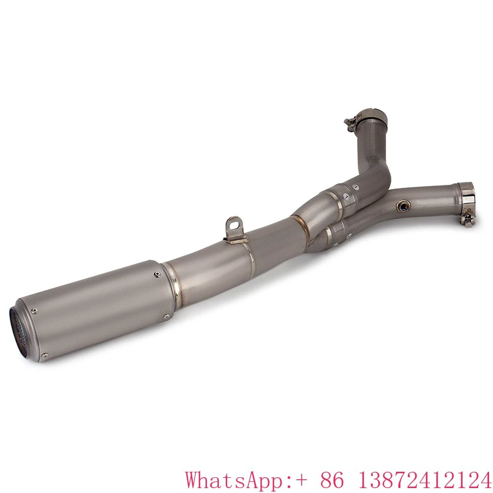 Project CR-T Titanium Racing Exhaust slip on Line for YAMAHA YZF R1 MT10 2015-2024