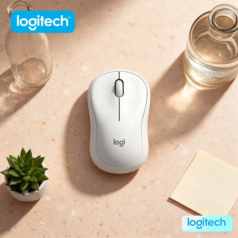 

Бесшумная оптическая мышь Logitech M221/M185/M220/M100R — 18 месяцев работы от батареи, технология шумоподавления, 1000 DPI, идеальное решение