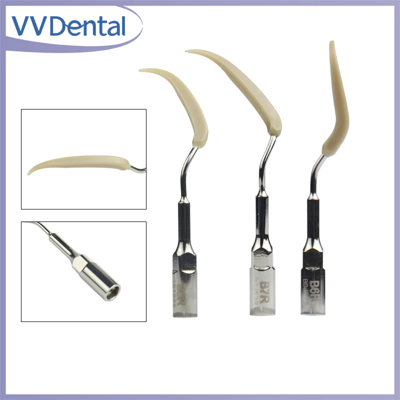 

VVDental Dental Ultrasonic Scaler Tips For EMS WOODPECKER-UDS Handpiece For Cleaning Dentures