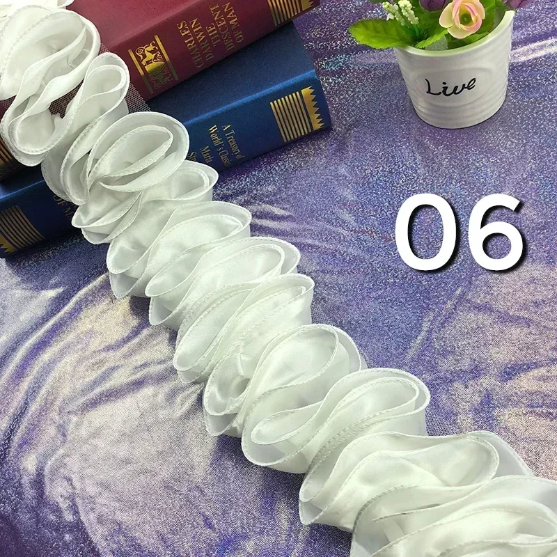 5Yards Pleated Ruffled Trim Sh - огляд і ціна Fringe Ribbon Sewing