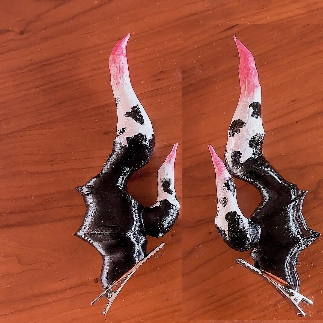 

Arknights Cosplay Dragon Horn Hair Clips Shui Game Anime Cosplay Prop