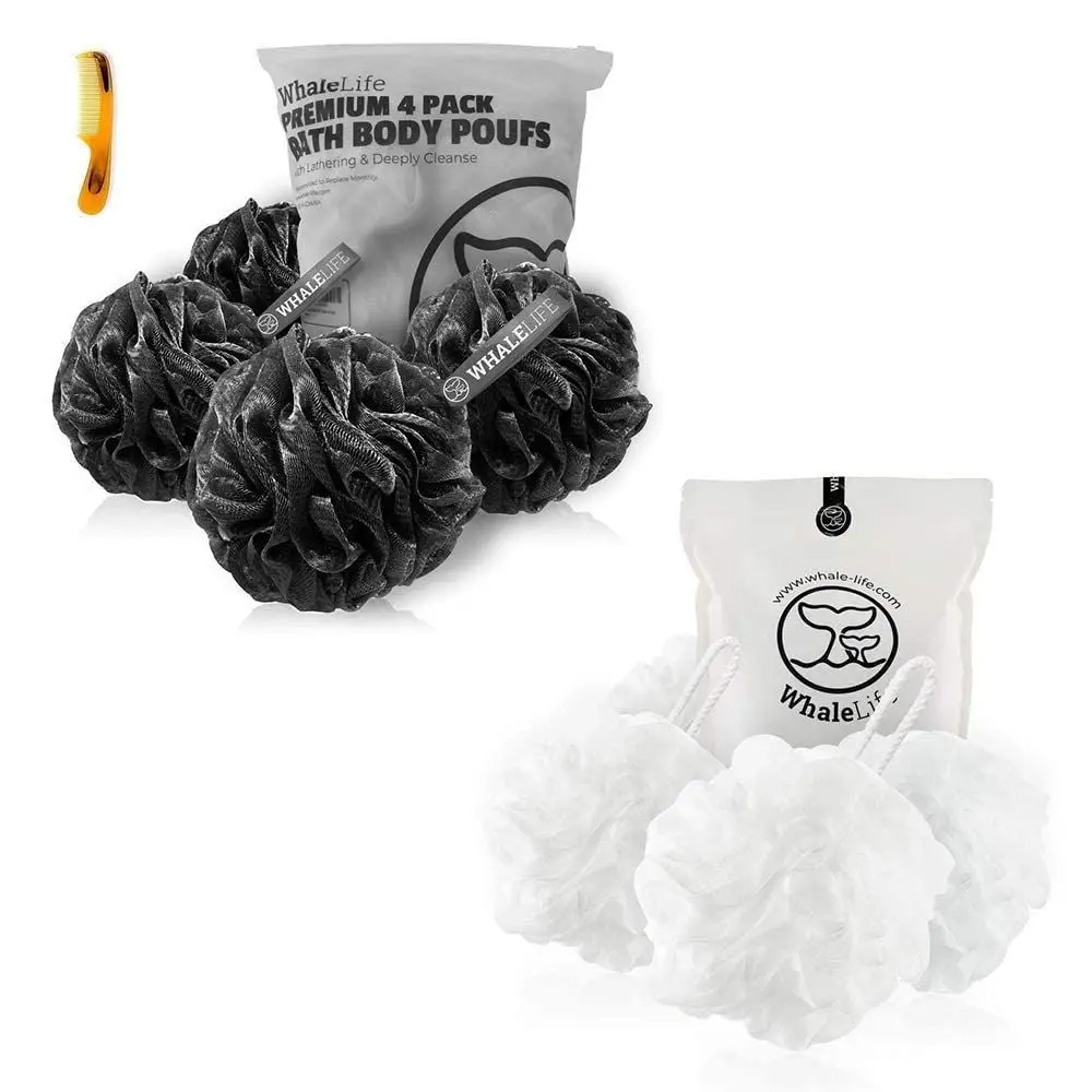 

Unisex Shower Ball with Mesh for Exfoliating Bath Sponge