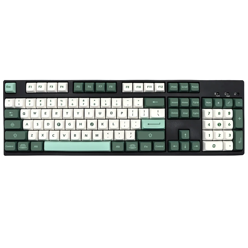 Keycap Dye Sublimation XDA Mechanical Keyboard PBT Keycap 137Keys/Set