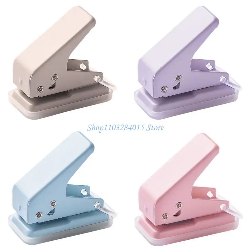 R6FF 6mm Single Hole Small Punching Pliers Round Hole Pliers for Card