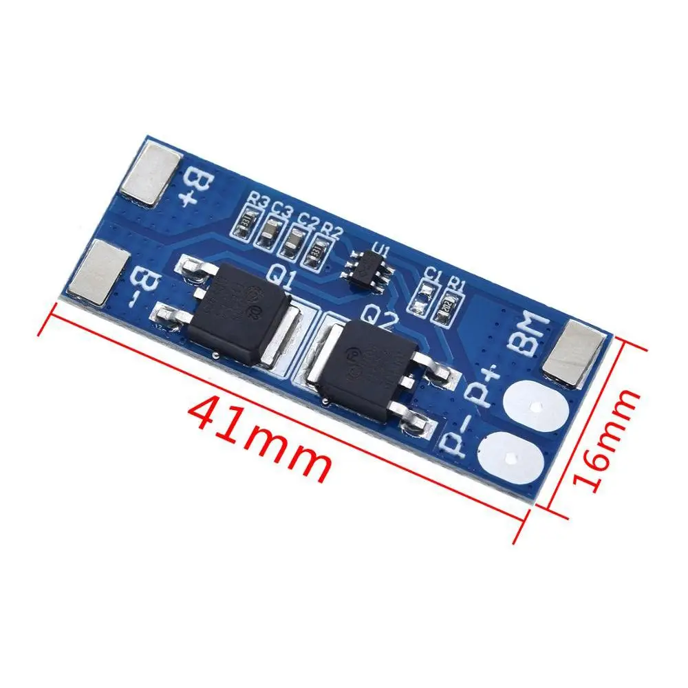 Electronics DIY Lithium LiPo Cell 8A 7.4V 8.4V 18650 BMS Battery Protecting Protection Board PCB